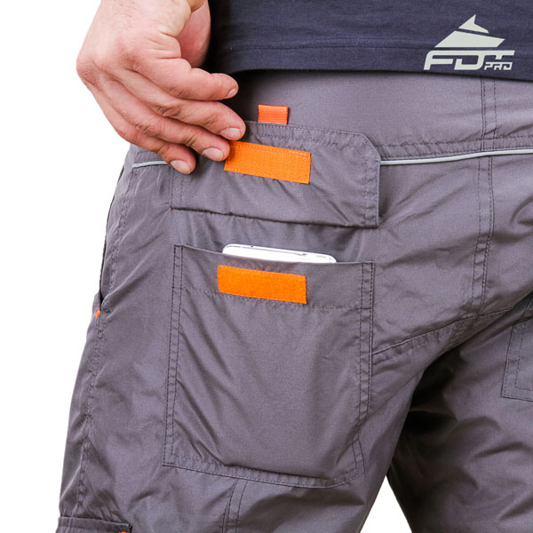 Dog Training Pants with Side Pockets for Sale